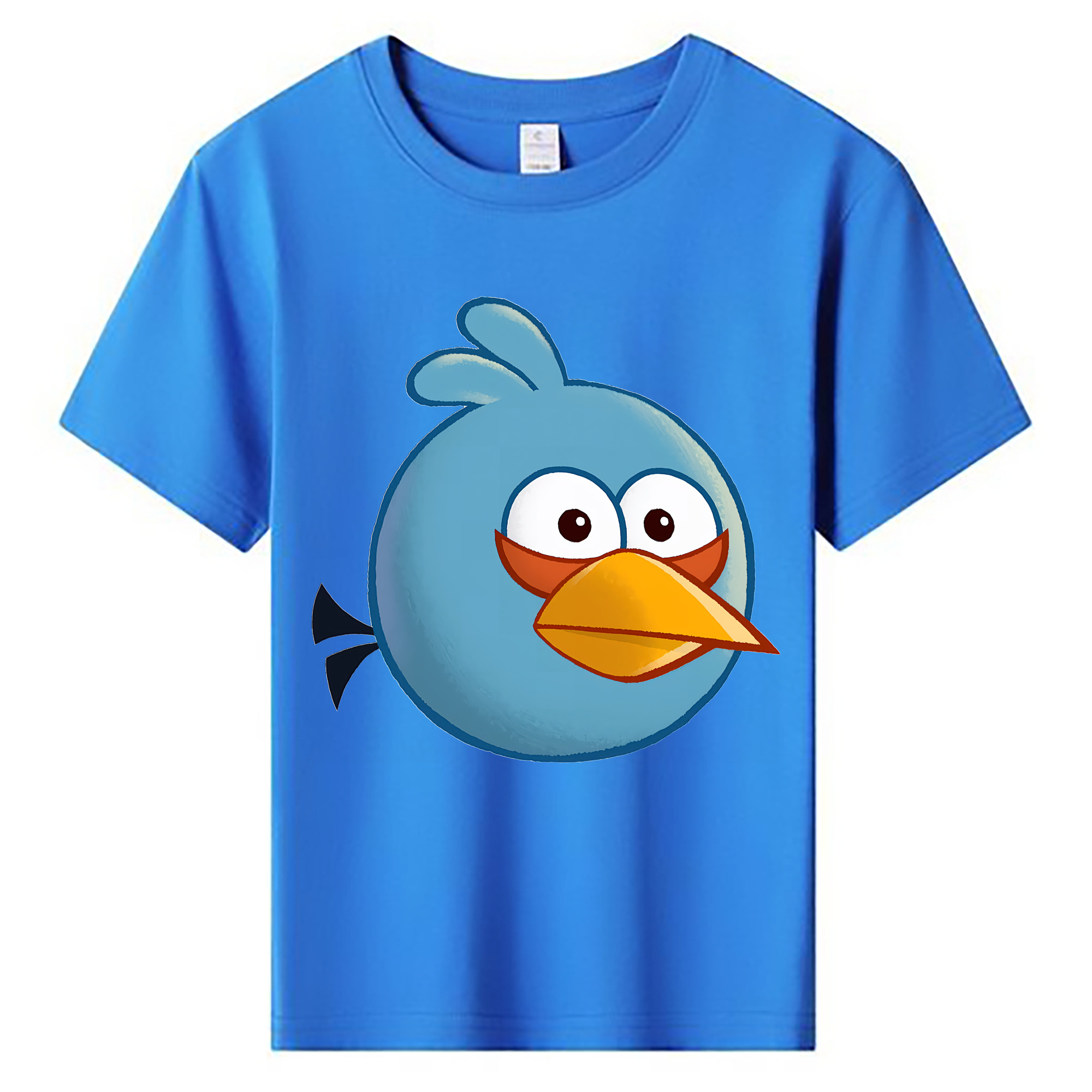 （画像用） Angry Birds アングリーバード 綿100％キッズTシャツ（フロントプリント）